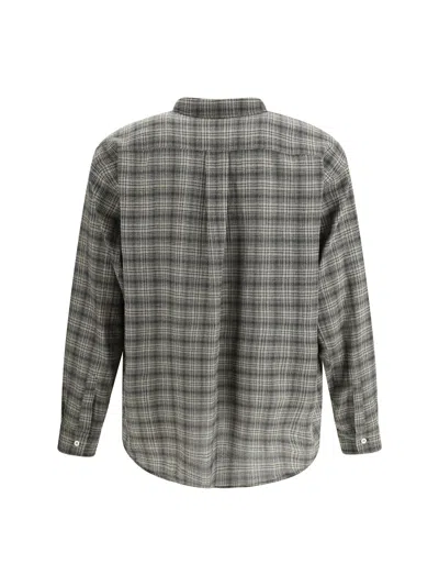 Magliano Oversized Virgin Wool Shirt In Multi