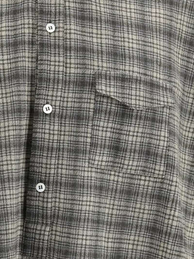 Magliano Oversized Virgin Wool Shirt In Multi