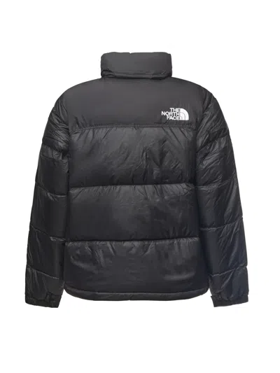 The North Face Mens Novelty Nuptse Down Jacket Black Asian Fit In Multi