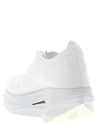 Comme Des Garçons X Mizuno Wave Rebellion Pro 3 Openwork Sneakers In White