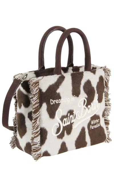 Mc2 Saint Barth Small Bag With Strap In Brown