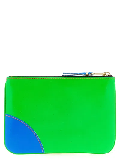 Comme Des Garçons Wallet Super Fluo Wallet In Red