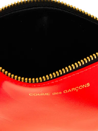 Comme Des Garçons Wallet Super Fluo Wallet In Red