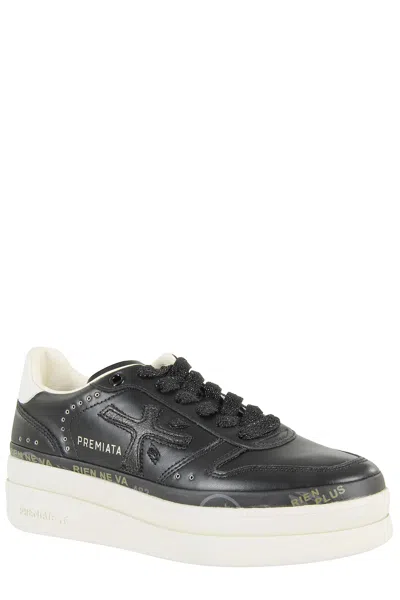 Premiata Micol Sneakers In Black