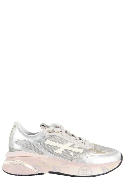 Premiata Sneakers In Silver