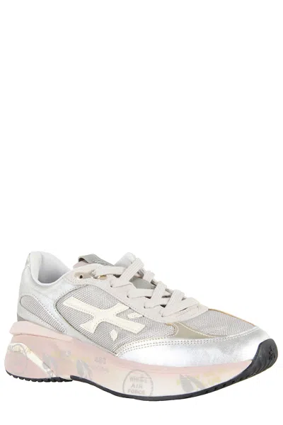 Premiata Sneakers In Silver