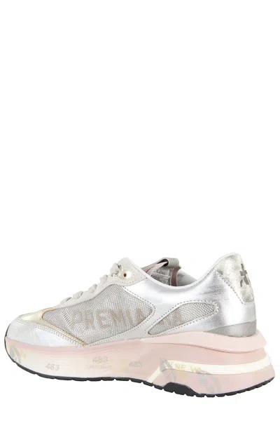 Premiata Sneakers In Silver