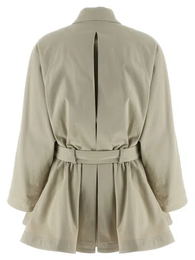 Giovanni Bedin Belted Dress In Sand