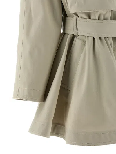 Giovanni Bedin Belted Dress In Sand