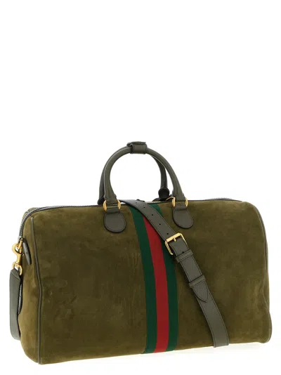 Gucci Medium Savoy Duffle Bag In Green