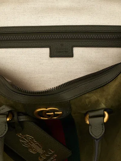 Gucci Medium Savoy Duffle Bag In Green