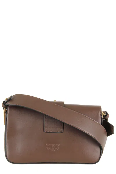 Pinko Love One Mini Slouchy In Brown