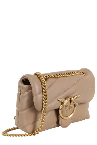 Pinko Bags Light And Natural In Brown