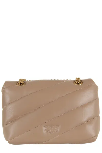 Pinko Bags Light And Natural In Brown
