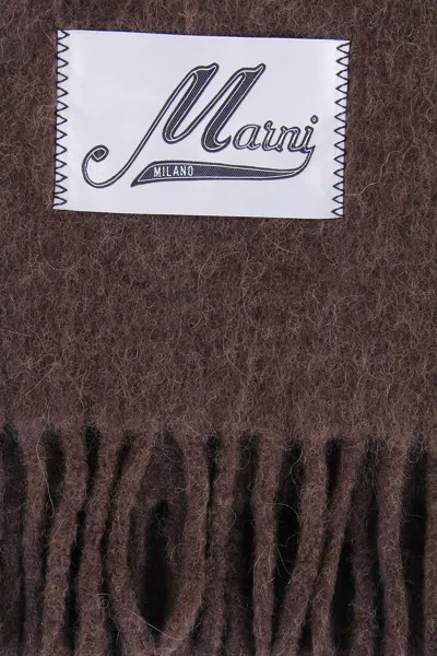 Marni Sciarpa In Brown