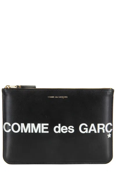 Comme Des Garçons Huge Logo In Black