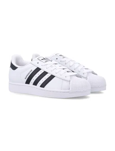 Adidas Originals Superstar Ii Leather Sneakers In Multi