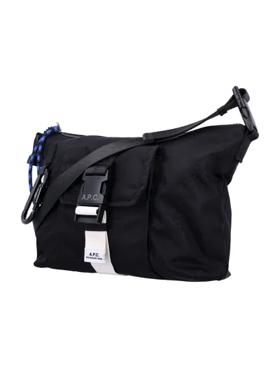 Apc A.p.c. Shoulder Bags In Black
