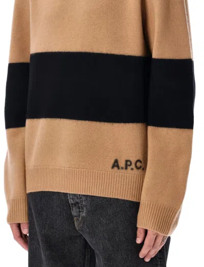 Apc A.p.c. Sweaters In Brown