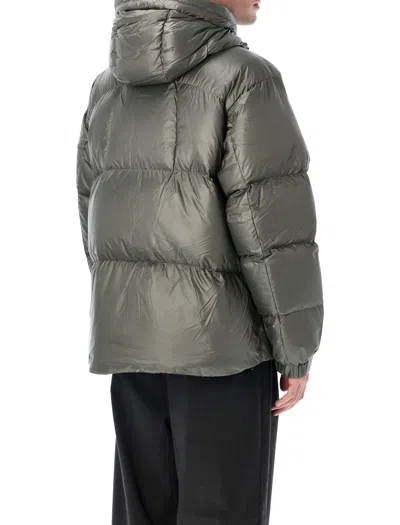 Goldwin Sage Green Nylon Pertex Quantum Down Jacket In Green
