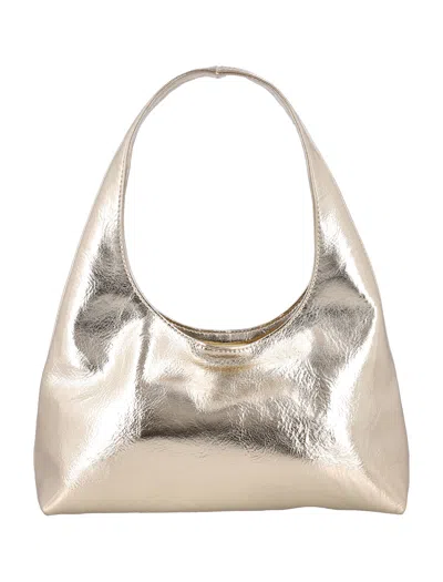 Apc A.p.c. Small Golden Shoulder Bag "baby Ninon" In Gold