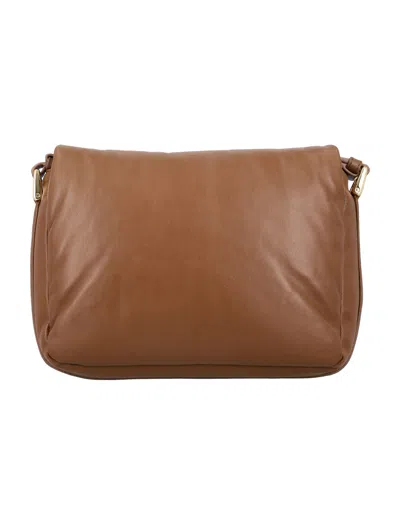 Apc A.p.c. Grace Soft Shoulder Bag In Brown