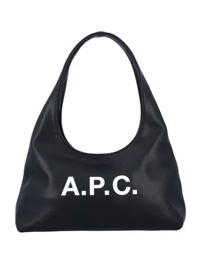 Apc Baby Ninon Shoulder Bag In Black