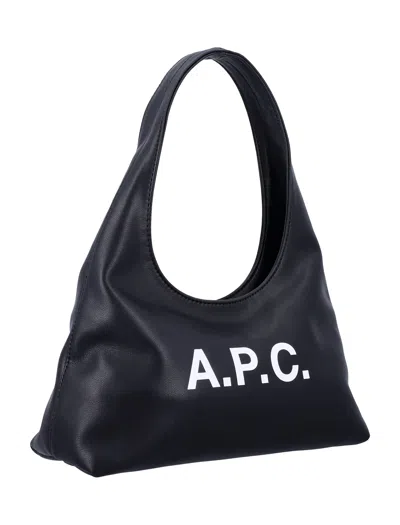 Apc Baby Ninon Shoulder Bag In Black