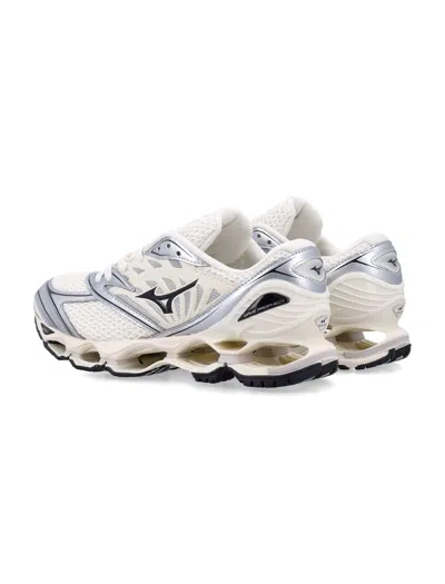 Mizuno Wave Prophecy Ls Sneakers White Silver In White