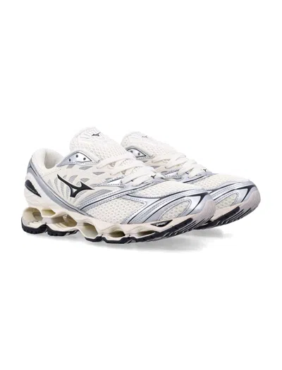 Mizuno Wave Prophecy Ls Sneakers White Silver In White