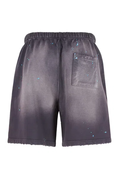 Alchemist Cotton Bermuda Shorts In Gray