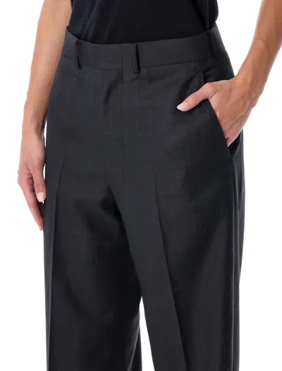 Junya Watanabe Tailored Wide-leg Trousers Pockets In Black