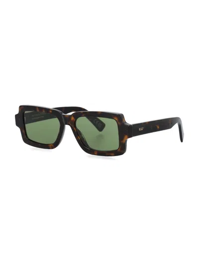 Retrosuperfuture Roma Rectangular Tortoiseshell Sunglasses In Brown