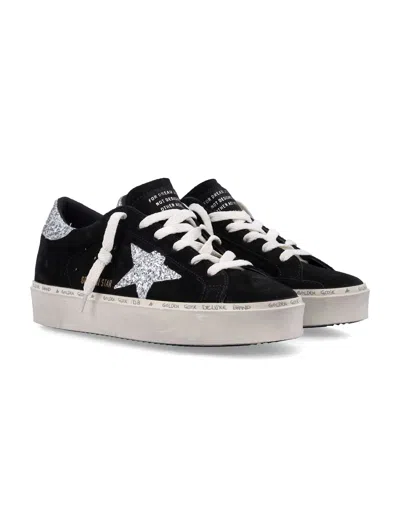 Golden Goose Hi-star Womans Sneakers In Black