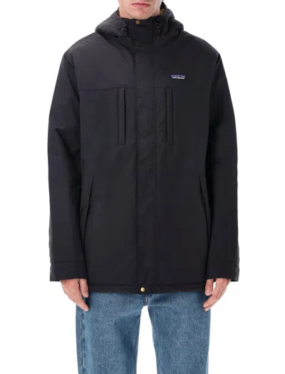 Patagonia Isthmus Hooded Parka In Black