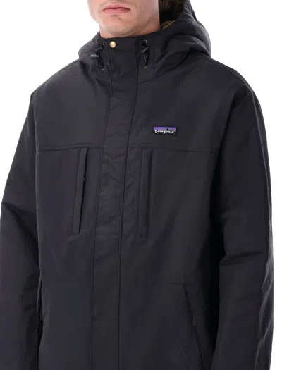 Patagonia Isthmus Hooded Parka In Black