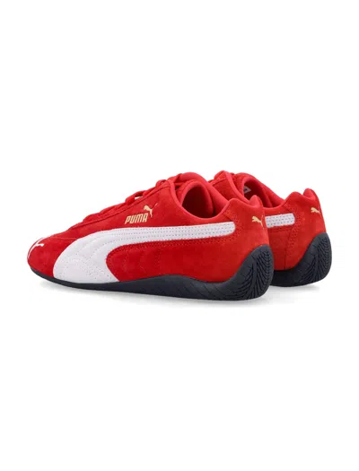 Puma Speedcat Og Suede Sneakers In Red
