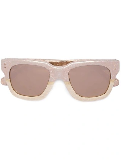 Linda Farrow D-frame Sunglasses