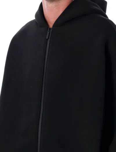 Fear Of God Athletics Half-zip Hoodie In Black