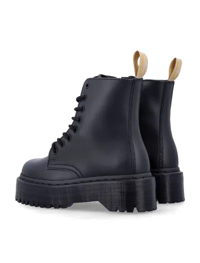 Dr. Martens Jadon Vegan Ii Mono Platform Boots In Black