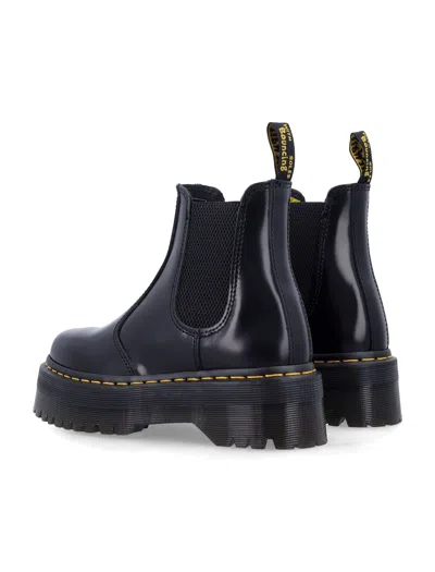 Dr. Martens 2976 Beatle Quad Boots In Black