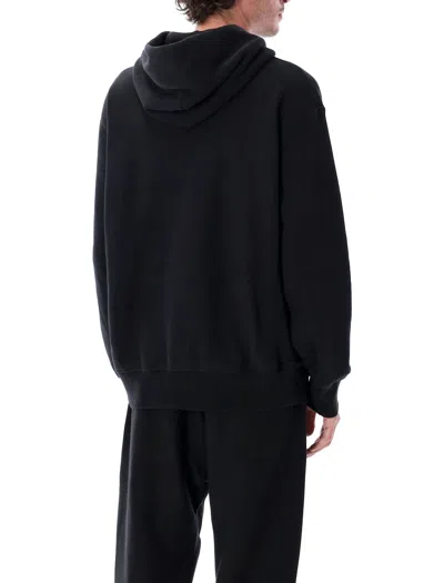 Champion Relaxed-fit Hoodie With Logo In Blue