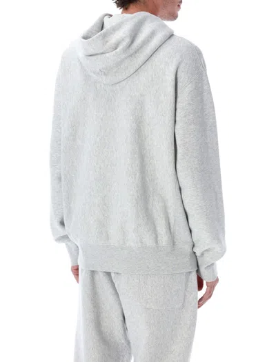 Champion Relaxed-fit Hoodie With Logo In White