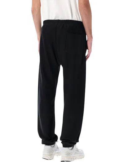 Champion Reverse Weave Fleece Track Pants In Black