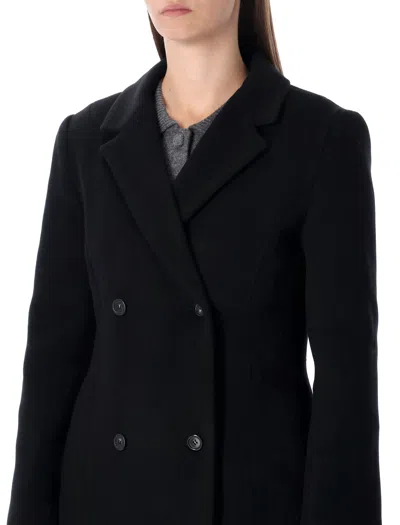 The Garment Double-breasted Coat In Black