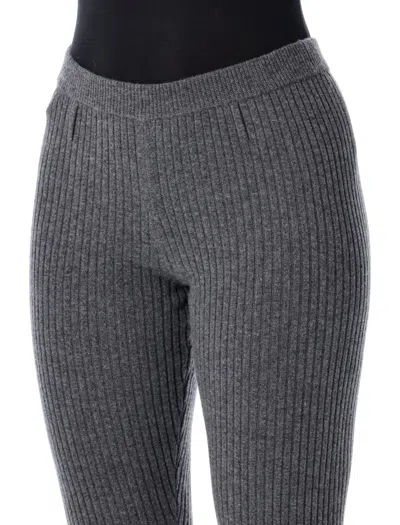 The Garment Como Knit Leggings Rib In Gray