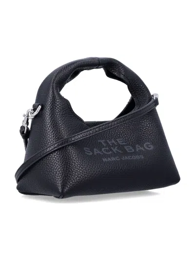 Marc Jacobs The Micro Crossbody Sack Bag In Full-grain Leatherdescription In Brown