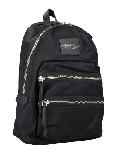Marc Jacobs The Biker Nylon Large Backpack In Black