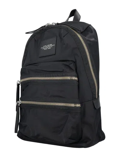 Marc Jacobs The Biker Nylon Large Backpack In Black
