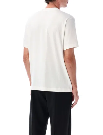 Burberry 'seth' Crew Neck T-shirt In White